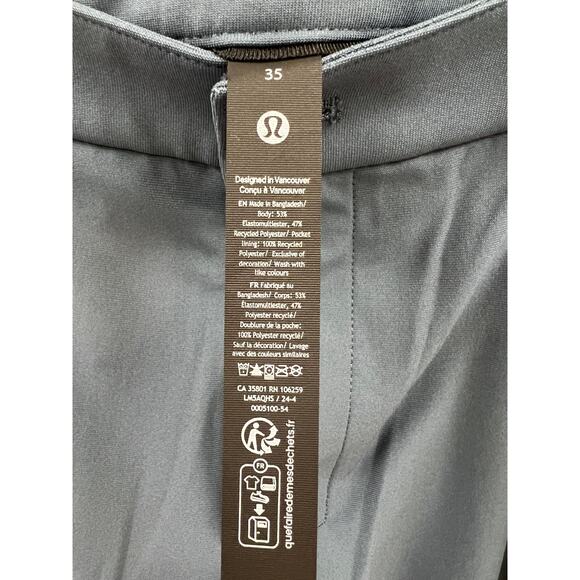 NWT Lululemon Classic Fit 5 Pocket Pant size 35Wx30L - Picture 5 of 7